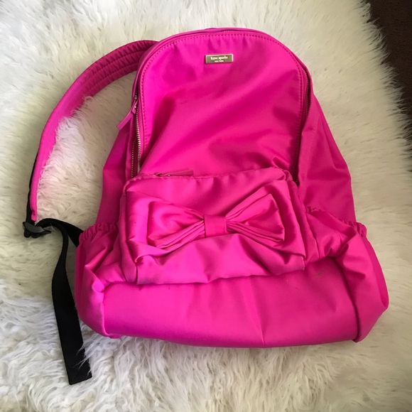 kate spade bow backpack